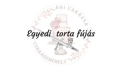 Egyedi torta fújás (felületi színezés)