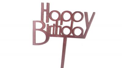 Happy birthday felirat - 1