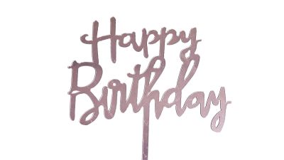 Happy birthday felirat - 13