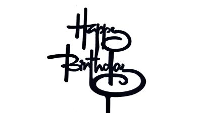 Happy birthday felirat - 16