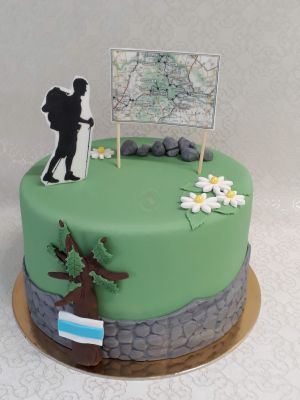 Irány a természetbe torta