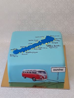 BALATON - Zamárdi torta