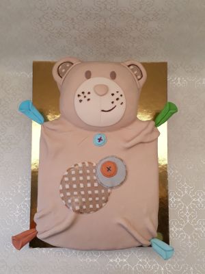 Alvós mackó - nyonyó torta