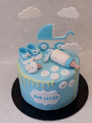 Apás babaváró torta