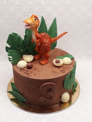 Dínó torta