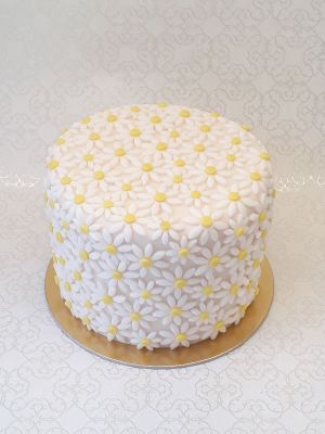 Csupa virág torta
