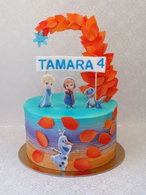 Őszi mese torta