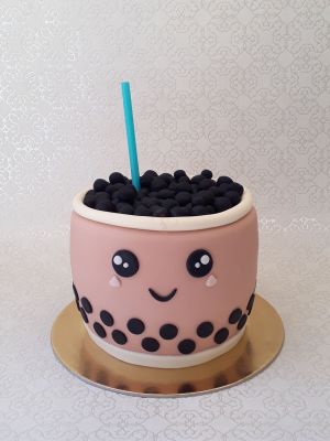 Bubble tea torta