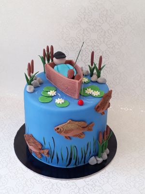 Horgász torta