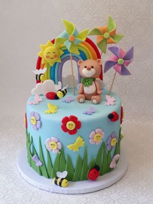 Tavaszi mackó torta