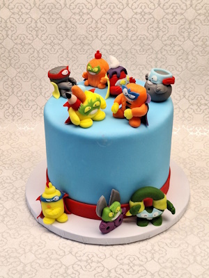 Mesehős torta