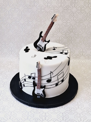 Gitár torta