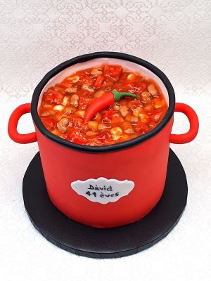 Chilisbab torta