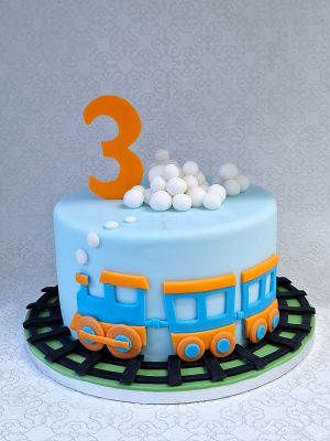 Kis vonatos torta