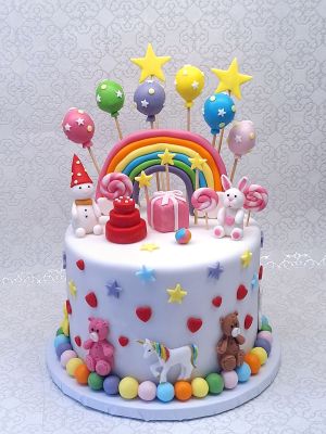 Gyerek szülinapi torta