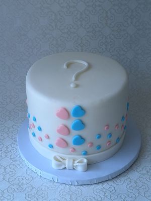 Inkognítós babaváró torta