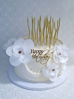 Női dekor torta