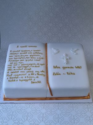 Keresztelő torta