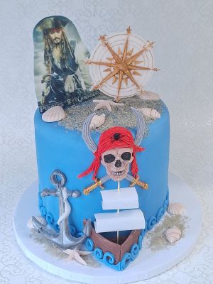 Kalóz torta