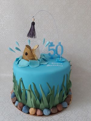 Horgász torta